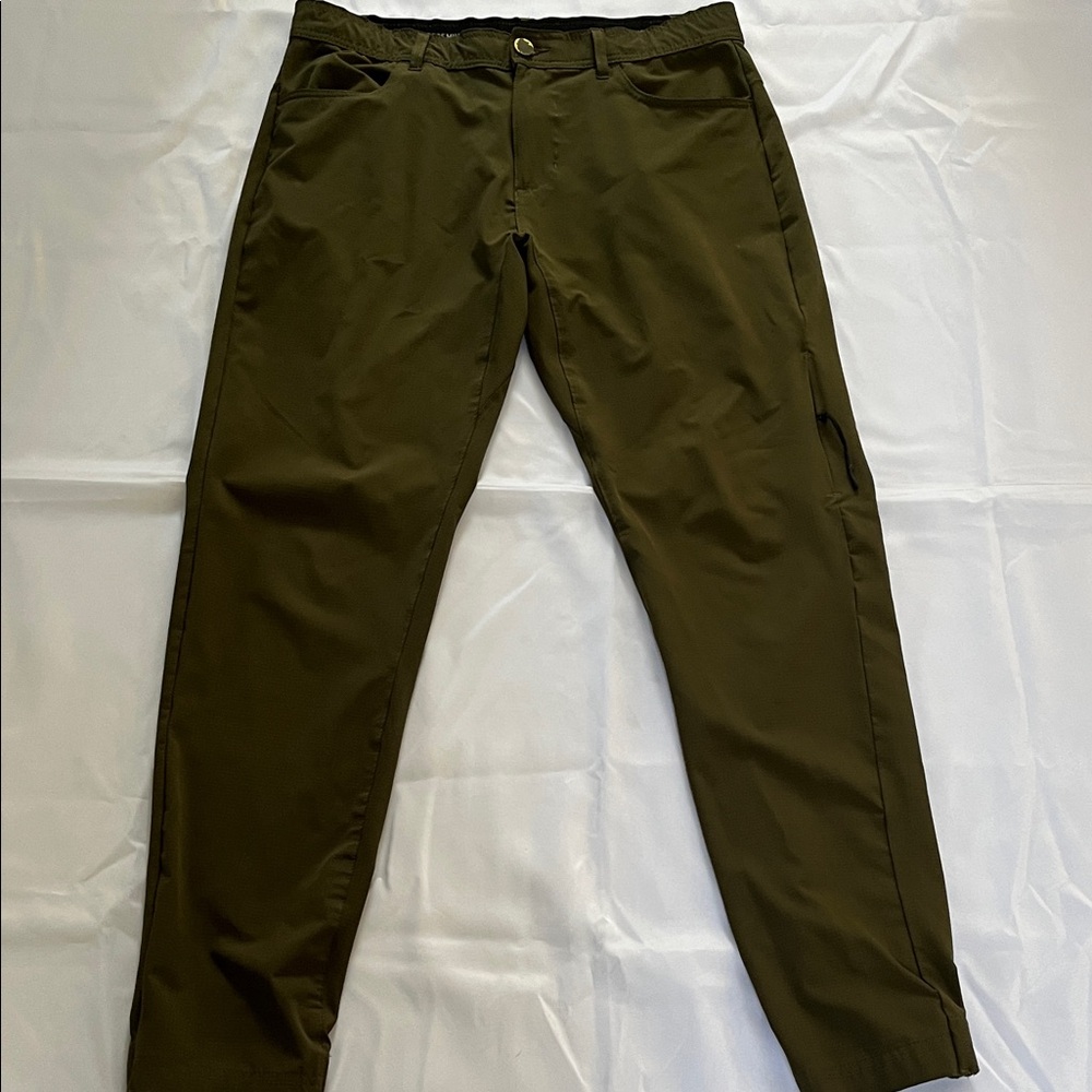 Men's Hybrid Olive Green Pants